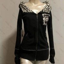 Millennium Y2k Spicy Girls Style Slimming Zipper Hoodie Autumn/Winter Gothic Vin picture