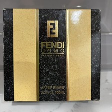 FENDI UOMO by PARFUMS FENDI 3.3 FL oz / 100 ML After Shave Splash New In Box picture