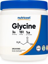 Nutricost Glycine Powder 1lb - Non-GMO, Gluten Free picture