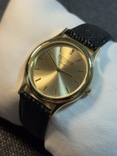 Vintage Swiss Wittnauer Trieste Women Gold Tone Dress Quartz Watch 32mm Runs picture