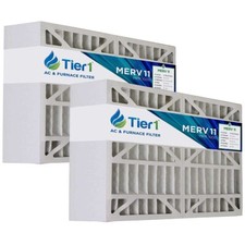 Tier1 Replacement for White Rodgers 16x28x6 Merv 11 Furnace Air Filter 2 Pack picture