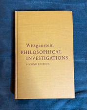 Ludwig Wittgenstein Philosophical Investigations 2nd Ed  2nd Print HC 1967 picture