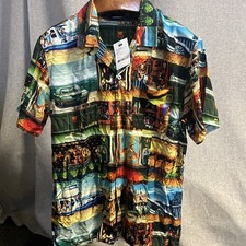 HUF x Street Fighter II Size Small Arena Casual Shirt Resort Shirt picture