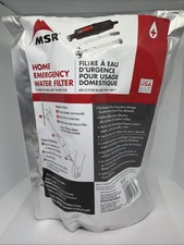 MSR THRU-LINK HOME EMERGENCY HIGH FLOW IN-LINE WATER FILTER KIT BPA/BPS FREE picture