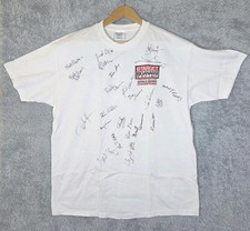 Vtg 1996 Target Chip Ganassi Racing T-Shirt XL  22+ Signatures Vasser Zanardi picture