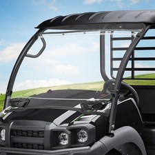 Full Windshield Front Vented Windshield For 2017-2026 Kawasaki Mule SX SE XC picture