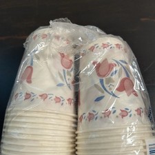VTG Dixie Cups 9oz Cold Cups Country Dutch Design Livingware Collection 71/80 picture