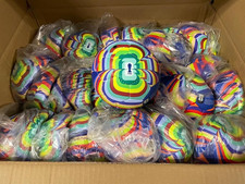 Box of 20 FIFA World Cup 2026 Mundial Multi Color Mini Soccer Balls Size 1 NEW picture
