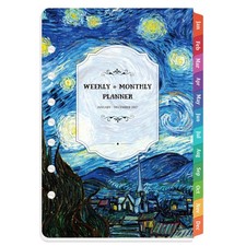 2027 Planner Refills - Jan. 2027 - Dec. 2027, 7 Holes, 5.5 inches, black picture