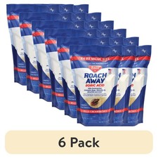 (6 pack) Enoz Roach Away Boric Acid Powder, Roach Killer, 24 oz Pouch, 3 Pack picture