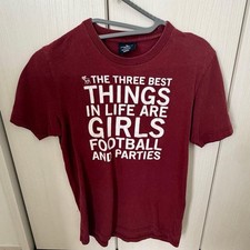 VTG Abercrombie & Fitch Y2K Mens ‘3 BEST THINGS’ Humor Tee Youth Size M picture