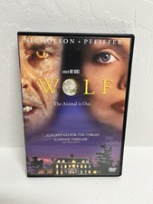 Wolf DVD 1994 Jack Nicholson Michelle Pfeiffer James Spader Widescreen Mint Disc picture