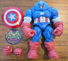 Marvel Select Legends Juggernaut Captain America Custom Figure Check Description picture