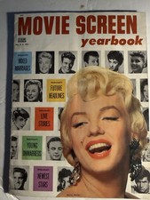 MARILYN MONROE - MOVIE SCREEN YEARBOOK 1957 GREAT COLOR PHOTO COVER MAGAZINE picture