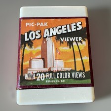 Vintage Maravel Bros Pic Pak Viewer 20 Film Slides Los Angeles Photos Souvenir picture