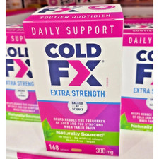 Cold-FX Extra Strength 168 Capsules 300mg Non Drowsy Natural Anti-Body NO TARIFF picture