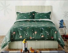 3 pc Pillowfort Dragon Full Comforter and Shams Set NIP picture