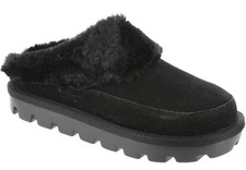 Koolaburra by UGG Tizzey Clogs Black Womens Suede Slip On Shoes Size 10  NWT picture