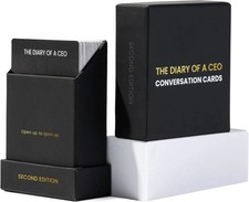 The Diary Of A CEO Conversation Cards by Steven Bartlett - 2nd Edition - Coup... picture