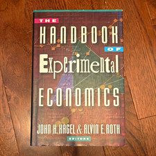 Princeton Univ Press The Handbook of Experimental Economics Kagel Roth 1995 HC picture