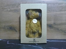 Steiff Club Cinnamon Teddy Bear 3.5” Mohair w/ Box & Certificate Button Ear 2002 picture
