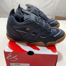 ES Scheme Shoes Mens Size 10.5 Navy Gum Low Top Skate Sneakers 5101000164460 picture