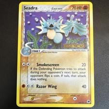 Pokemon TCG Seadra (Delta Species) 22/101 EX Dragon Frontiers Reverse Holo LP picture