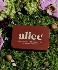 alice Mushroom Chocolate Bar Sexual Wellness Vegan Gluten Free picture