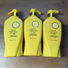It’s a 10 Miracle Brightening Shampoo For Blondes 10 Oz Sold 3 of them together. picture