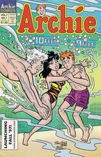 Archie's Ten Issue Collector's Set #7 VF; Archie | Swimsuit Cover - w/Bag+Board picture