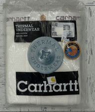 VTG Carhartt K57 Thermal Underwear Bottoms Mens 4XL NIP USA Made Raschel Knit picture