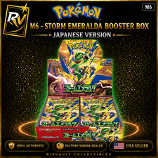 【USA SELLER】SEALED Pokemon M6 Storm Emeralda (Delta Reign) Booster Box Japanese picture