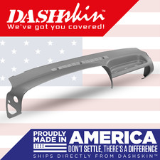 DashSkin Molded Dash Cover for 1995-1996 GM Trucks w/Pass Cupholder in Grey picture