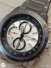 Vintage wrist watch Seiko Chronograph 7T62 OHEO functions keeping accurate time picture