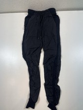 Black Lululemon Athletic Casual Dance Pants Women's Size 0 picture