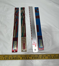 Vintage ACME & DeBeer Automotive Paint Mixing Ratio Sticks Lot picture