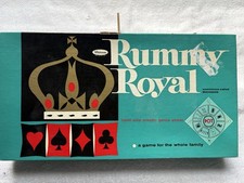 Vintage 1962  Rummy Royal Game No. 4713 by Whitman Includes Box Of 100 Vtg Chips picture