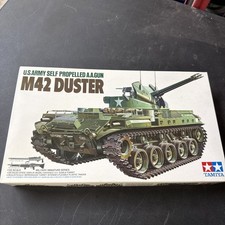 Tamiya U.S. Army Self Propelled A.A. Gun M42 Duster Kit #35161. Brand New picture