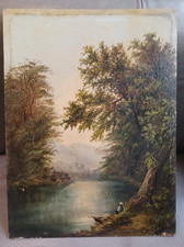 Wilhelm Hugo Rupprecht painting 9 × 12 inches approx faint signiture picture