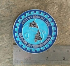 Vintage AS TI ITALY VES PA CLUB Badge leg shield CAFE RA CER INTERREGIONALE L207 picture