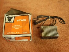 NOS V-Twin Volt Tech Black Regulator 1981-1988 Harley #32-0667 picture