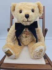 Merrythought King Charles Coronation Bear LTD Ed #269/500-Super Rare 