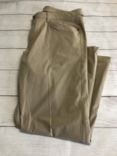 lululemon Pants Mens 36x31 Beige Stretch Twill Khakis Pockets Casual Straight picture