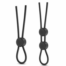 Silicone Lasso Cock Ring Soft Sex Toy Stay Hard Penis Rings Last Long Adjustable picture