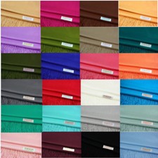 All Seasons Soft Silky Solid Pashmina Scarf Shawl Wrap Stole Wool Silk Blend  picture