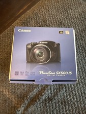 Canon PowerShot SX500 IS 16.0MP Digital Camera - Black NEW in BOX picture