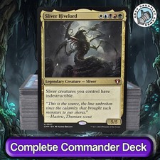 Sliver Hivelord COMMANDER DECK Indestructible Sliver Typal MTG Custom Edh Magic picture