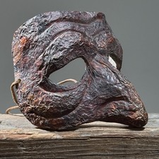 Vintage French Modernist Papier-Mâché Commedia Mask by Jean-Pierre Maury picture