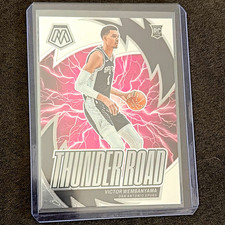 Panini 2023-24 Mosaic Victor Wembanyama Spurs Thunder Road Rookie Insert #8 picture