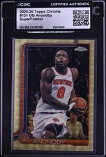 2025 -26 Topps Chrome OG Anunoby # 131 Superfractor  1/1 New York Knicks picture